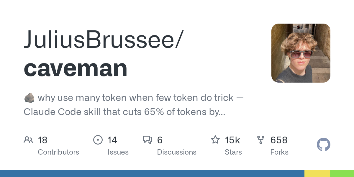Caveman Notes Caveman Claude: -75% токенов в Claude Code - обзор